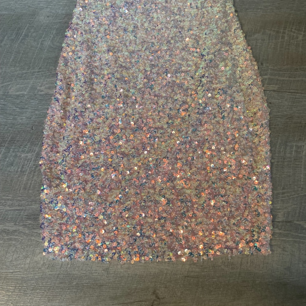 Nwt New Year Sparkly Sequence Mini Bodycon Size S… - image 6